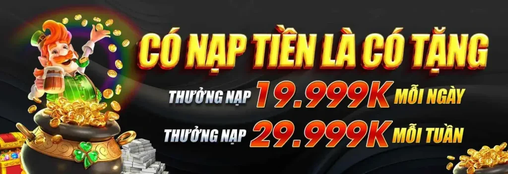 Nạp tiền là có quà